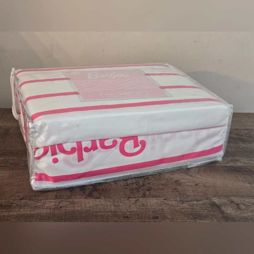 Barbie Movie FULL Sheet Set 100% Cotton NEW